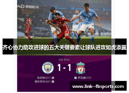 齐心协力助攻进球的五大关键要素让球队进攻如虎添翼
